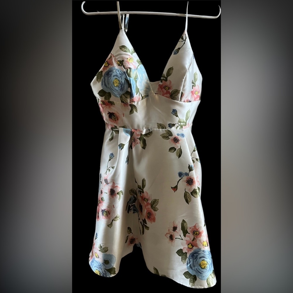 B. Darlin juniors floral lines dress Sz 11/12